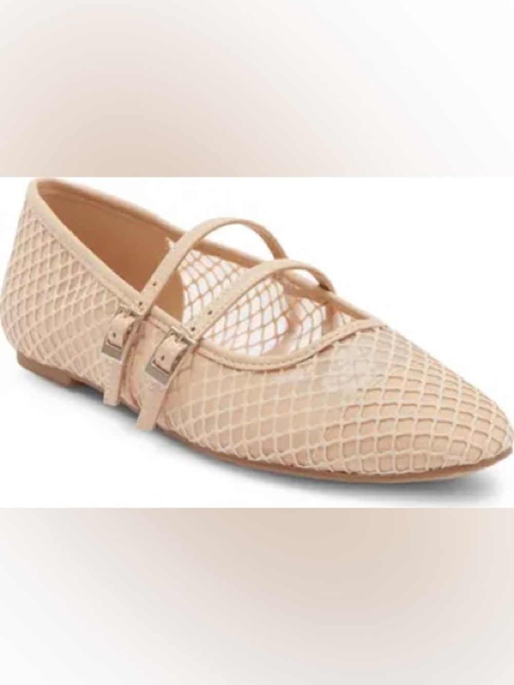 Kenneth Cole Reaction Women’s Malibu Mary Jane Flat Size 8.5 Beige New‎